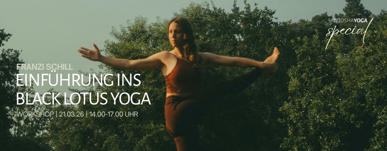 Franzi Schill black lotus yoga workshop